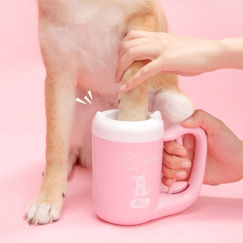 Pet Cat Dog Foot Clean Cup Cleaning Tool